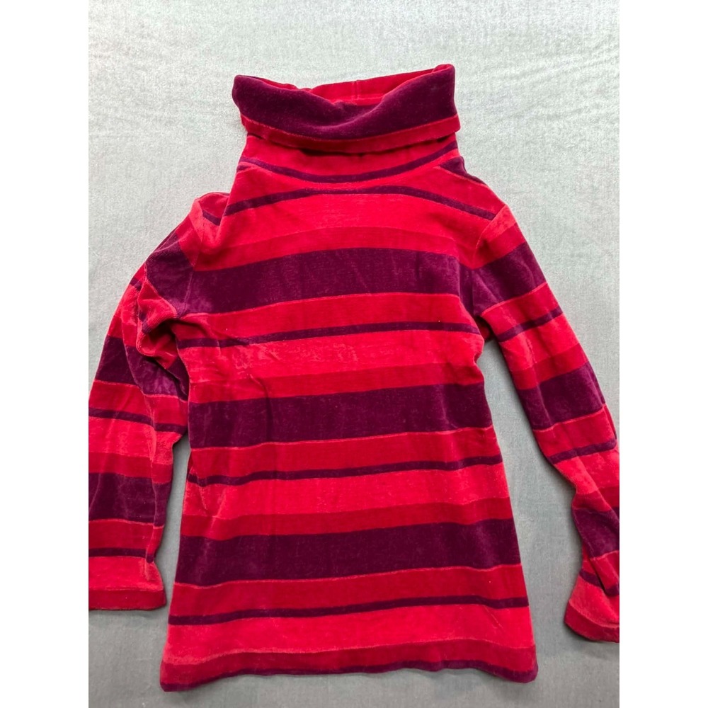Vintage Woodward & Lothrop Sweater Turtleneck Pink Red Size Small